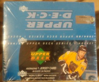 2004 - 05 Upper Deck Series 1 Hockey 24ct Box Look For Retro Young Guns Gu Cards