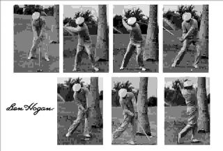 Ben Hogan Golf In Florida Swing 7 - Image Action 13 " X 19 " Photo Print