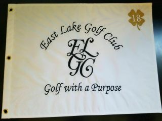 East Lake Golf Club Pin Flag Tour Championship Donald Ross Tiger Woods Open Pga