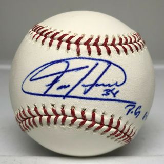 Felix Hernandez " 2012 Perfect Game " Signed Baseball Psa/dna Mariners