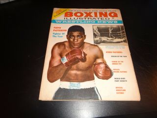 Boxing Illustrated Wrestling News Vol 3 No 1 January 1961 Floyd Patterson Nwa