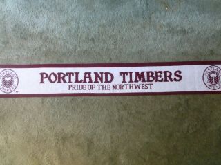 Portland Timbers Maroon Scarf USL era Pre MLS 3