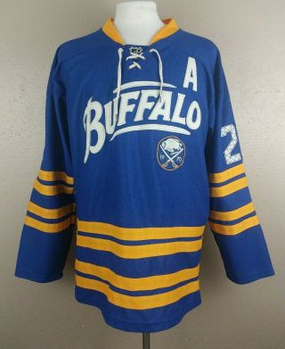 Reebok Nhl Buffalo Sabres Hockey Jersey Vanek Number 30 Size 50 Large