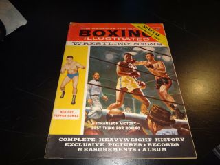 Boxing Illustrated Wrestling News Vol 1 No 8 August 1959 Special Heayweight Nwa