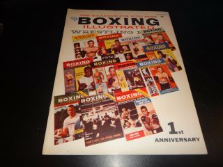 Boxing Illustrated Wrestling News Vol 2 No 1 January 1960 1 St Anniversary Nwa