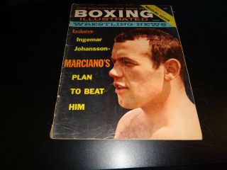 Boxing Illustrated Wrestling News Vol 2 No 2 February 1960 Rocky Marciano Wwe