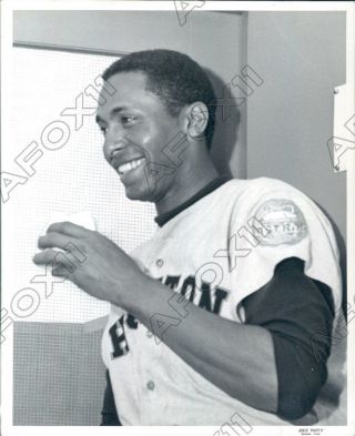 1969 Houston Astros Baseball Player Pitcher Don Wilson Press Photo