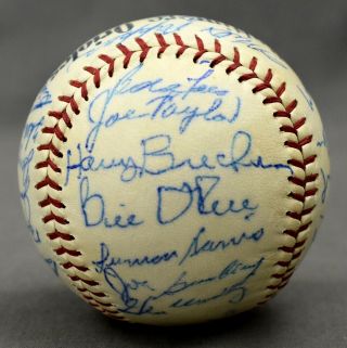1958 Baltimore Orioles Team SIGNED Ball w/ 26 Signatures Orioles Ball (Evans) 6