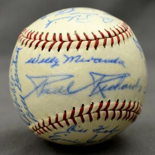 1958 Baltimore Orioles Team SIGNED Ball w/ 26 Signatures Orioles Ball (Evans) 7