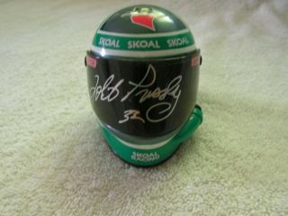 Robert Pressley Signed Autographed Mini 1/4 Scale Racing Helmet Nascar Daytona