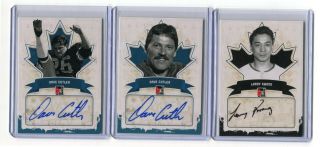 2011 In The Game Canadiana Autographs Alk Larry Kwong