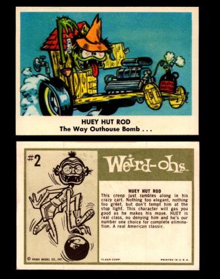 Weird - Ohs 1965 Fleer Vintage Card You Pick Singles 1 - 66