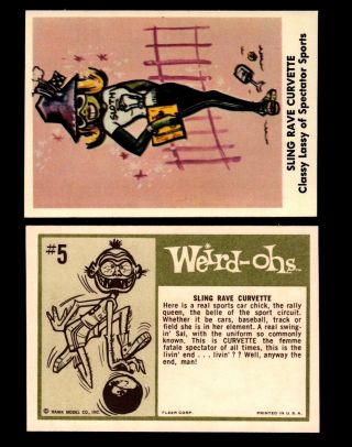 Weird - ohs 1965 Fleer Vintage Card You Pick Singles 1 - 66 3