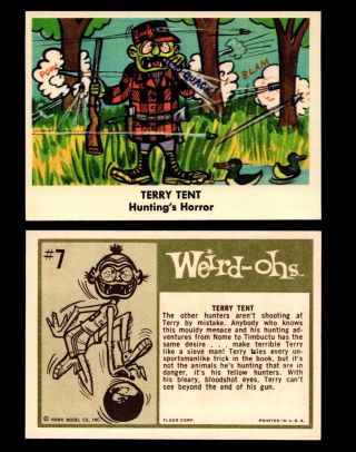 Weird - ohs 1965 Fleer Vintage Card You Pick Singles 1 - 66 4