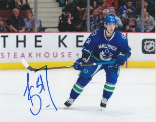 Troy Strecher Signed Autograph Vancouver Canucks 8x10 Photo 2