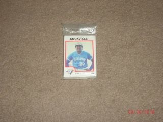 1987 Procards Knoxville Blue Jays Minor League Baseball Card Set
