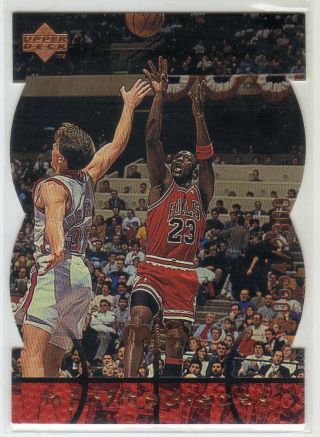 Michael Jordan 1998 - 99 Upper Deck Mjx Timepieces Red 19 (/2300)