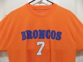 John Elway Denver Broncos Jersey/T - Shirt (Medium Adult) Reebok (2 sided) good 2
