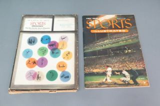 Sports Illustrated Vol.  1 No.  1 August 16,  1954 First Issue W Envelope