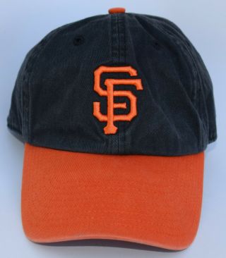 Sf San Francisco Giants Mlb Baseball Cap Hat One Size Strapback 