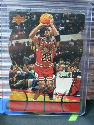 1997 - 98 Upper Deck Michael Jordan Mjx Mj Timepieces 0988/2300 Bulls Bb