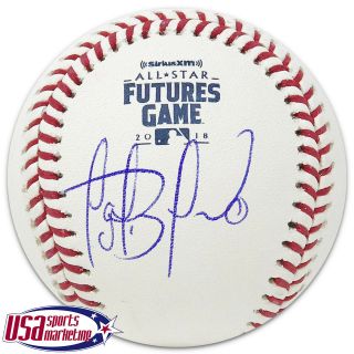 Padres Fernando Tatis Jr.  Signed Autographed 2018 Futures Baseball Jsa Auth 2