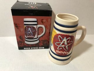 Albuquerque Nm Isotopes Porcelain 2016 Miller Lite Beer Mug Stein Baseball