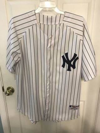 York Yankees “ 2009 Inaugural Season” Men’s Jersey Size Xl (jeter 2)