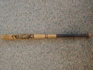 Tennessee Thumpers Baseball Bat Wood Worth Bush Whacker Gulf War Saddam Hussein