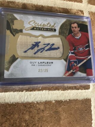 16/17 The Cup Guy Lafleur Scripted Materials /35