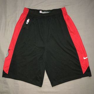 Nike Team Issued Portland Trail Blazers Nba Game Worn Shorts Xlt Pro Cut Apparel