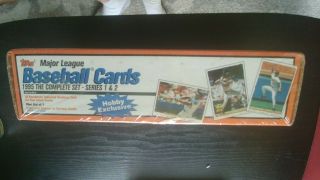 1995 TOPPS BASEBALL CARD SERIES 1&2 COMPLETE SET HOBBY EXCLUSIVE FACTORY 3