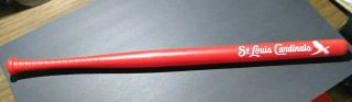 St.  Louis Cardinals Plastic Red Wiffle Ball Bat Powerade Shop N Save