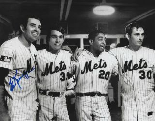 Ed Kranepool Autographed Signed 8x10 Photo - W/coa Mlb 1969 Ny Mets World Champs