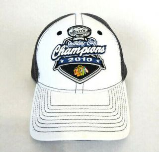 Chicago Blackhawks Nhl 2010 Stanley Cup Champions Hat Cap Era Hockey Mens