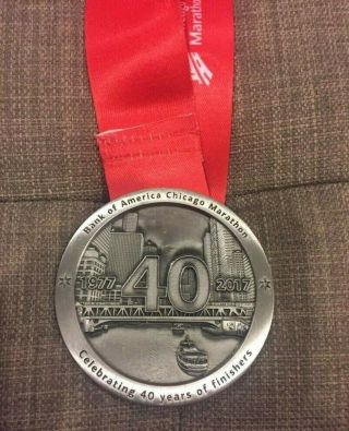 Bank Of America Chicago Marathon 2017 Medal