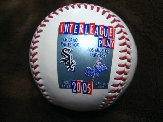 2005 Interleague Play Collectible Baseball Chicago White Sox Los Angeles Dodgers
