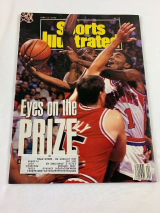 June 11,  1990 Isiah Thomas Detroit Pistons Sports Illustrated - Cond