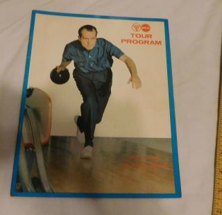 Vintage Pba Tour Official Program Bowling Professional Bowlers Association 1970