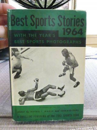 Best Sports Stories 1964 Hardcover Book