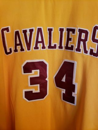 Mitchell Ness Cleveland Cavaliers Authentic Austin Carr jersey 34 2XL yellow 4