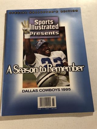 1996 Sports Illustrated Dallas Cowboys Emmitt Smith Bowl Xxx Commemorative