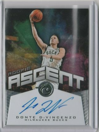 2018 - 19 Panini Chronicles Donte Divincenzo Rookie Ascent Auto /99