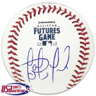 Padres Fernando Tatis Jr.  Signed Autographed 2018 Futures Baseball Jsa Auth