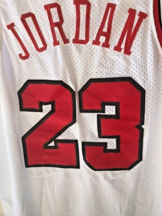Nike Chicago Bulls Michael Jordan Jersey flight 8403 1984 7