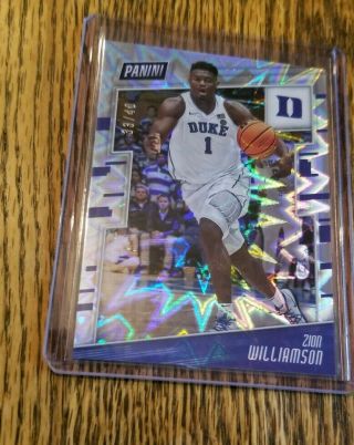 2019 Panini The National Zion Williamson Rookie Explosion /40 Rookie Rc Vip