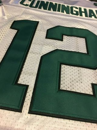 Randall Cunningham All - Stitched Philadelphia Eagles ThrowBack Jersey Size 52 3