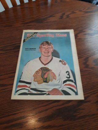 December 19,  1970 - The Sporting News - Keith Magnuson Of The Chicago Blackhawks