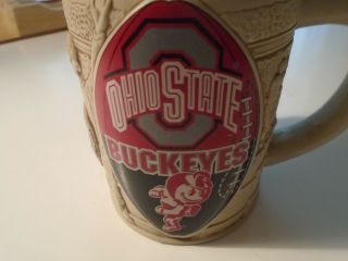 Ohio State Buckeyes Football Stein Mug Collectable d handle 2