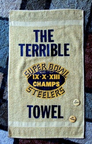 Cannon Pittsburgh Steelers Training Camp Terrible Towel Ix X Xiii Champs